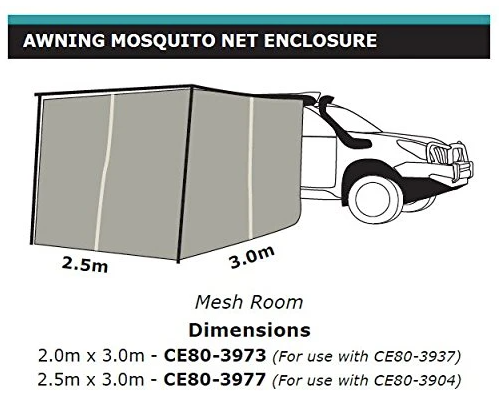 Dobinsons 4x4 Mosquito Net Enclosure - Medium