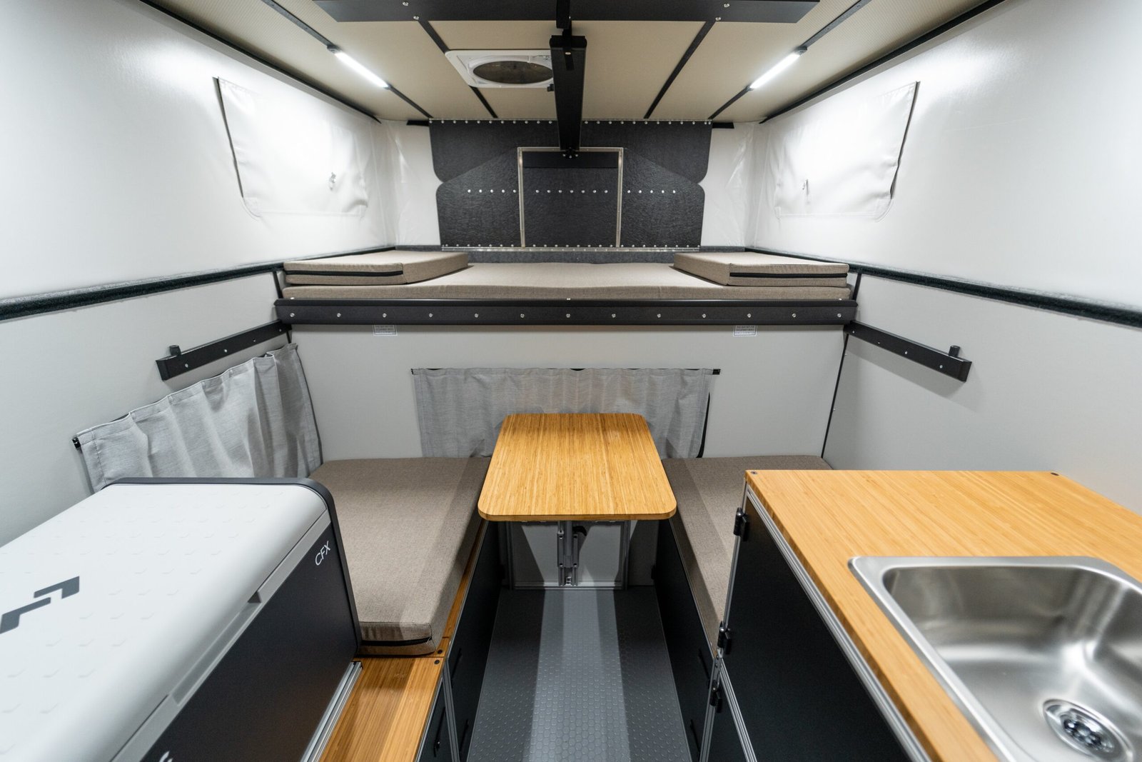 In-Stock Showroom FWC Inventory: 2025 CampOut Four Wheel Camper - Full Size 6'-6'8" Bed - Mid-Atlantic