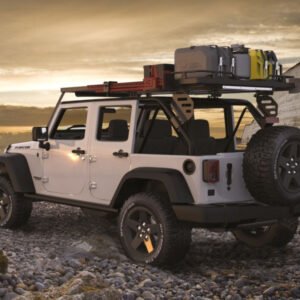 Jeep Wrangler JK 4 Door (2007-2018) Extreme Roof Rack Kit - Front Runner