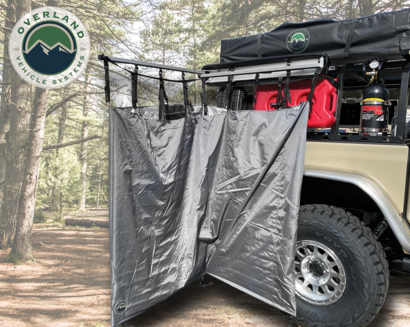 OVS HD Nomadic Car-Side Shower Room