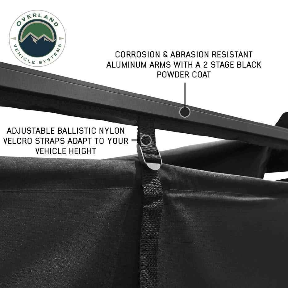 OVS XD Nomadic 90 Degree Pivot Shower Awning System