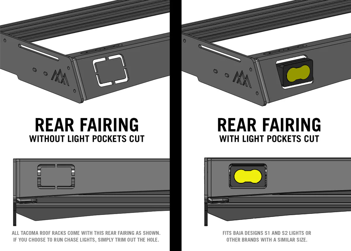 Backwoods Adventure Mods DRIFTR Roof Rack for 2024+ Toyota Tacoma