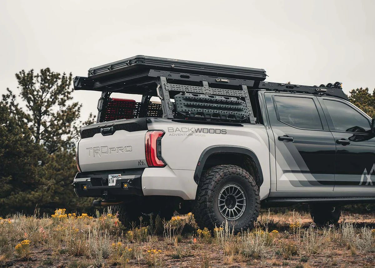 Backwoods Adventure Mods Full-Height Bed Rack for 2007+ Toyota Tundra