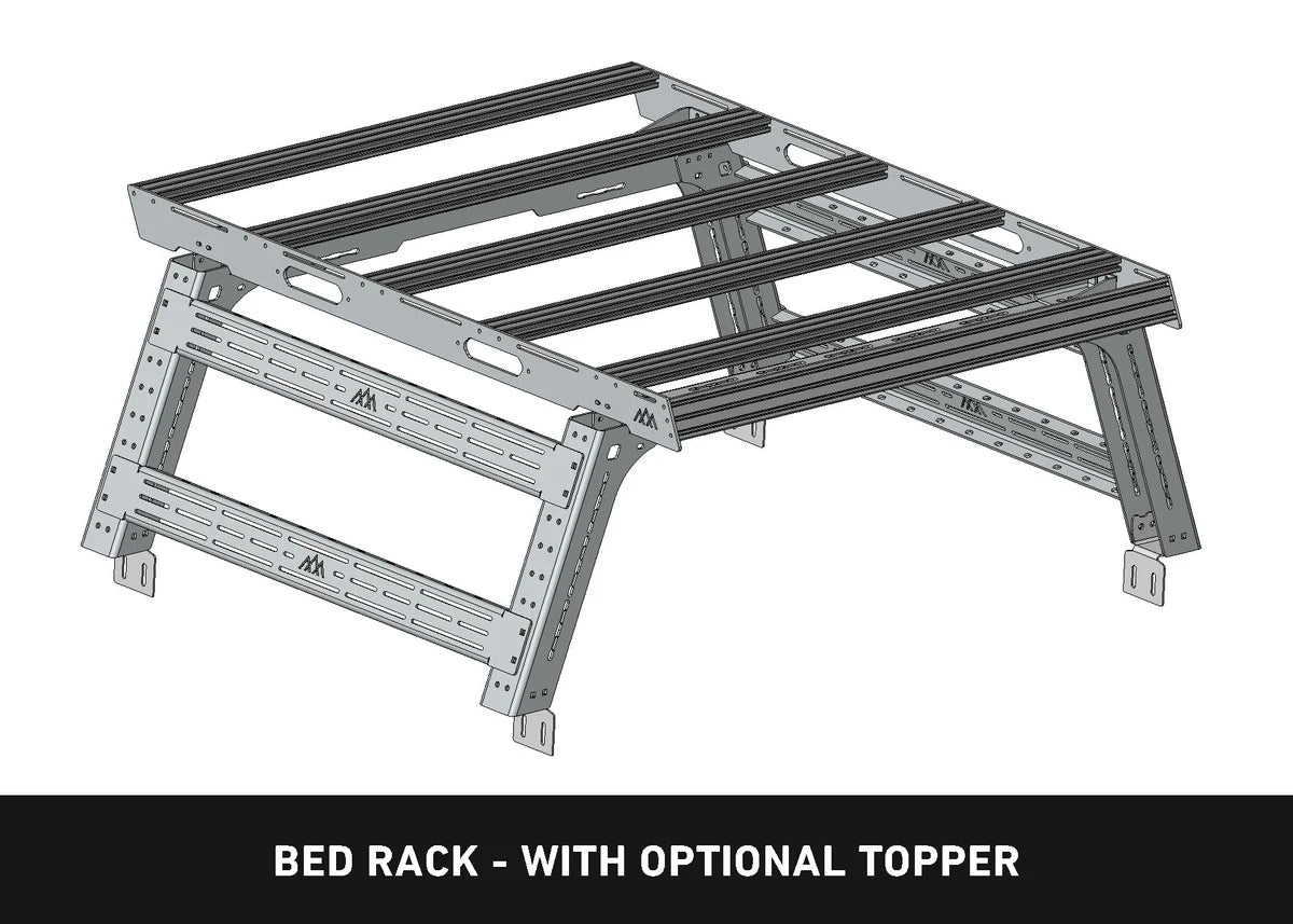 Backwoods Adventure Mods Overland Bed Rack for 2005+ Toyota Tacoma