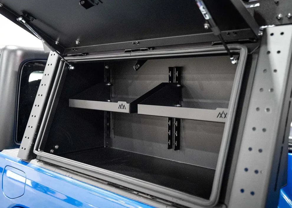 Backwoods Adventure Mods Overland Bed Rack Storage Box for 2020+ Jeep Gladiator JT