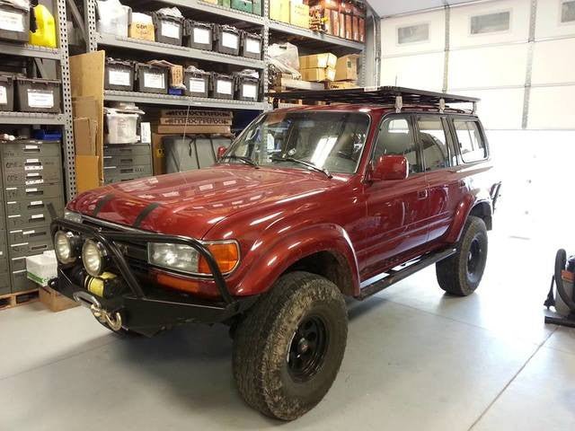 Eezi Awn K9 2.2 Meter Roof Rack Toyota Land Cruiser 80 Series