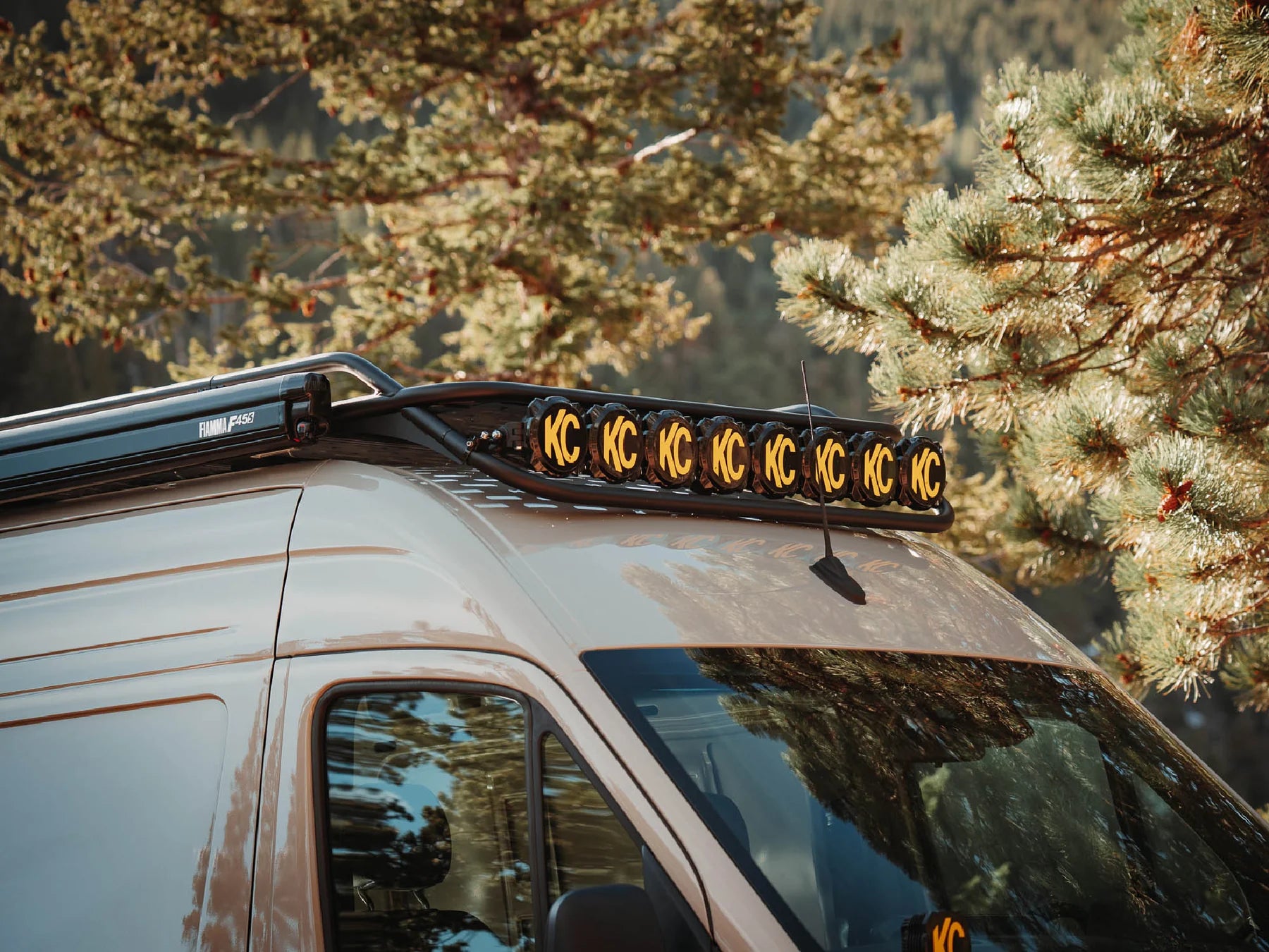 Flatline Van Co. Safari Roof Rack for Mercedes-Benz Sprinter van