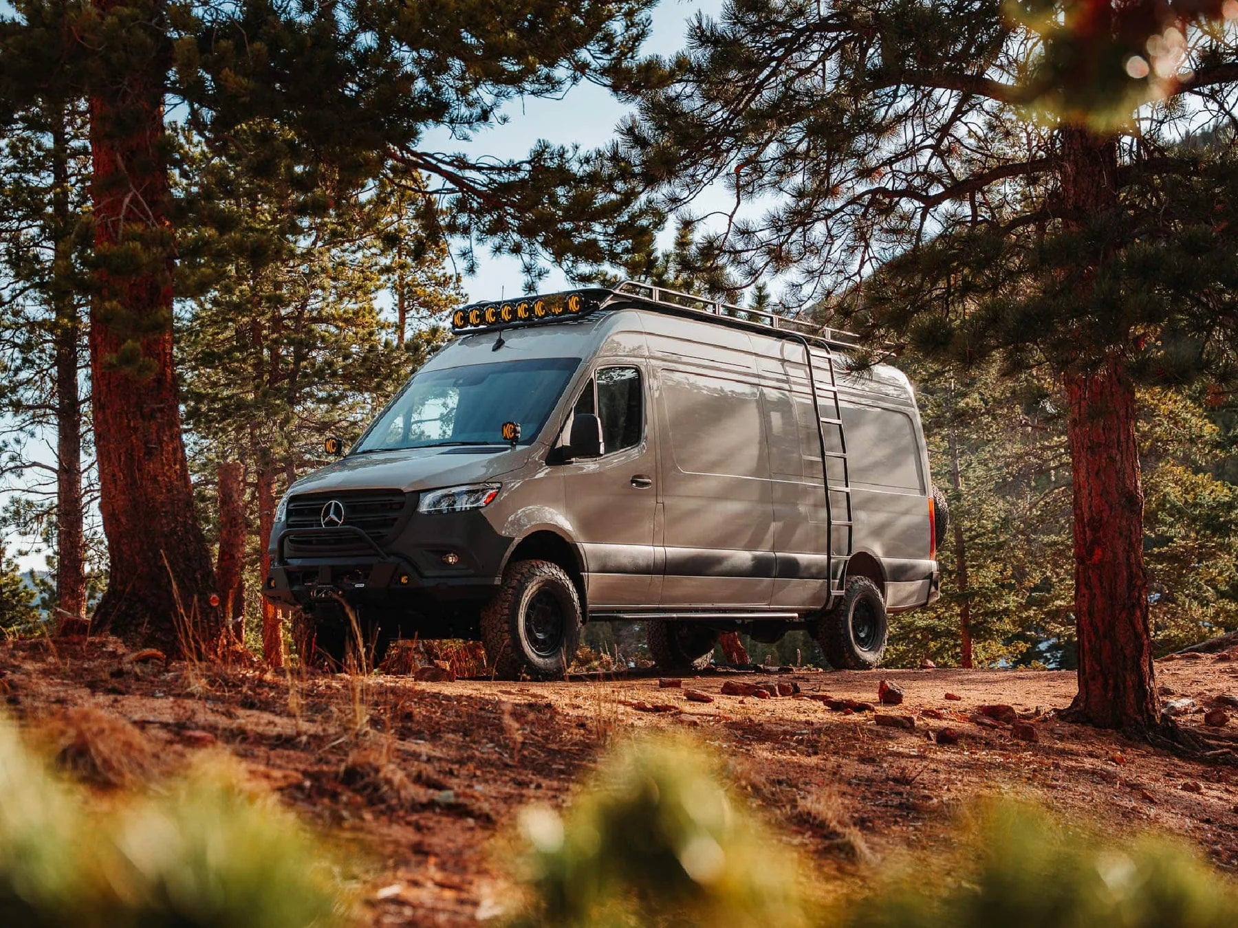Flatline Van Co. Safari Roof Rack for Mercedes-Benz Sprinter van