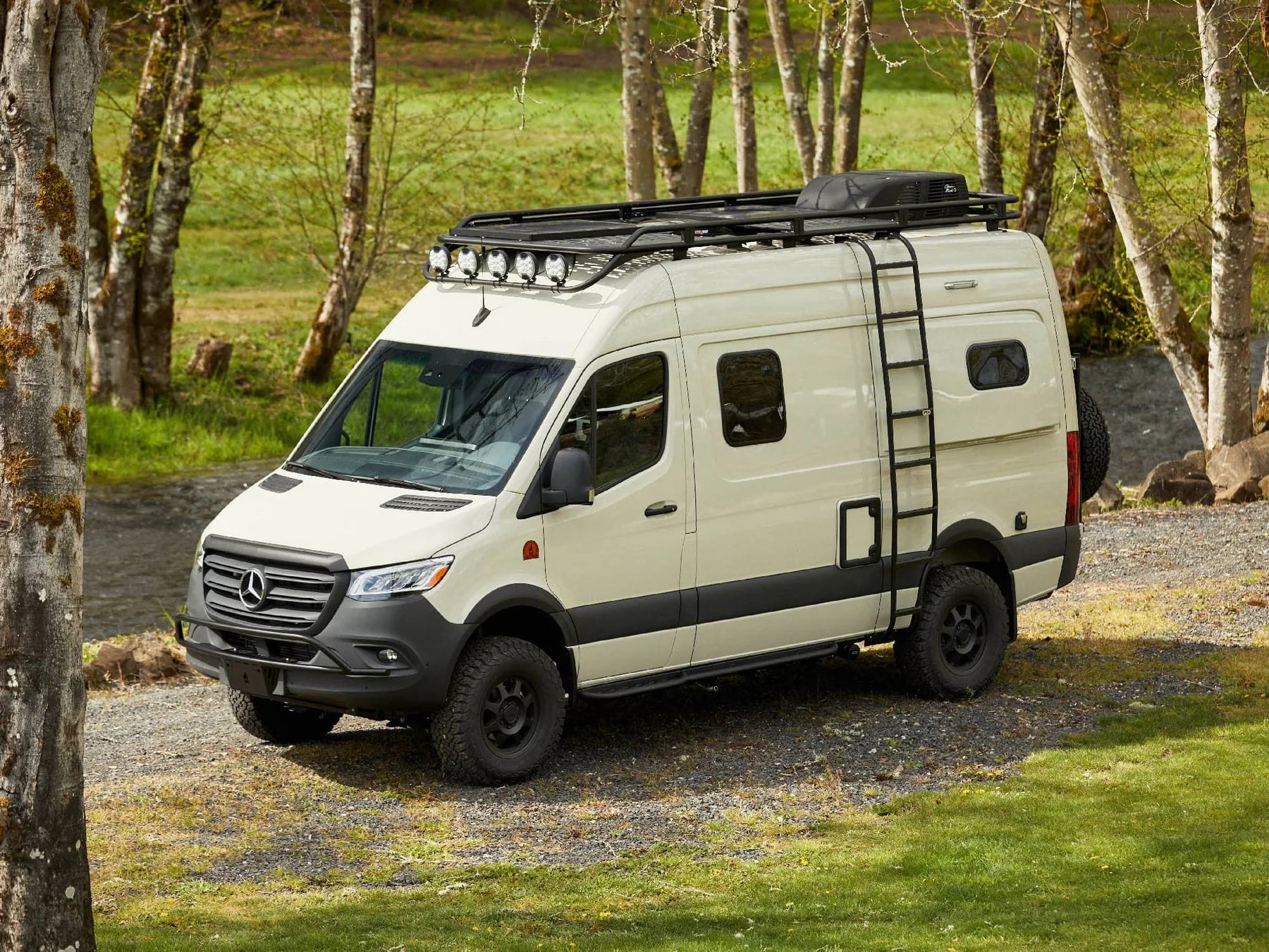 Flatline Van Co. Safari Roof Rack for Mercedes-Benz Sprinter van