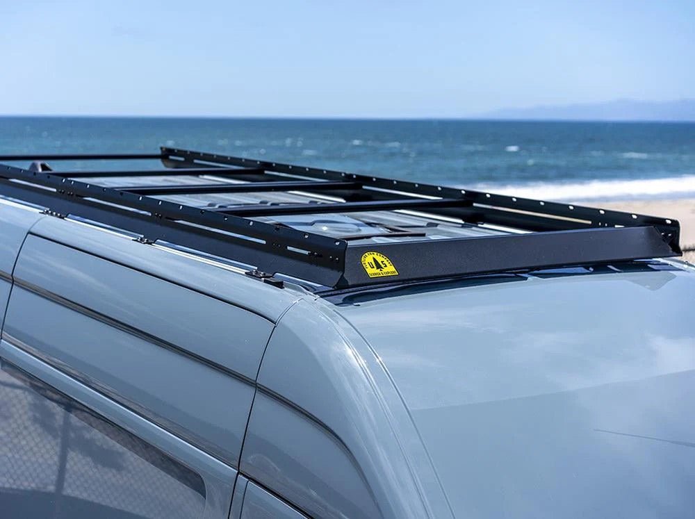 Flatline Van Co. Sprinter Van Low Pro Roof Rack | 144" High Roof