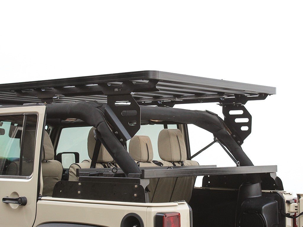 Jeep Wrangler JK 4 Door (2007-2018) Extreme Roof Rack Kit - Front Runner